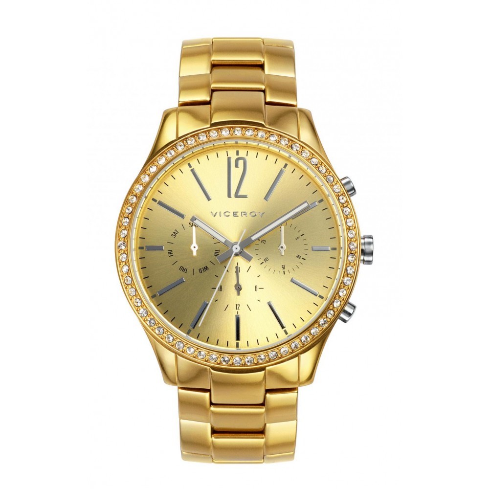 Reloj Viceroy hombre acero color dorado 46856-25