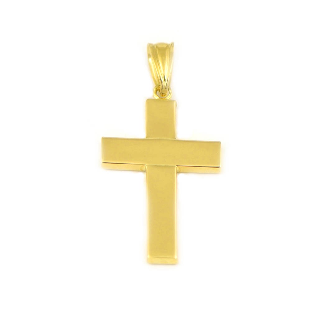 Cruz oro 18 kts lisa