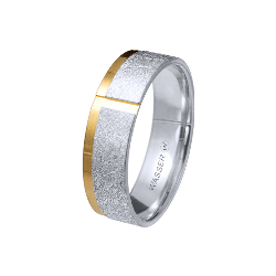 Alianza de oro bicolor