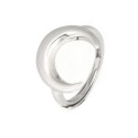 Anillo plata luna invertida