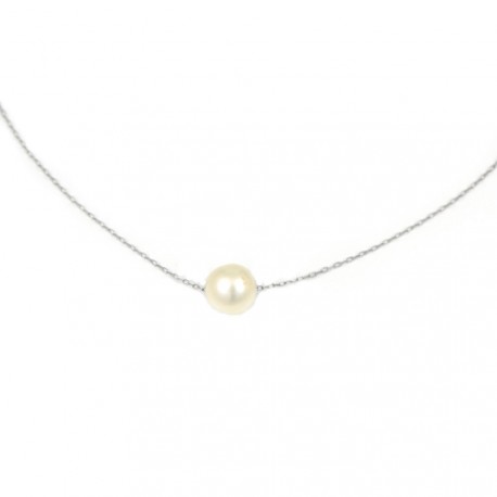 Collaret or blac 18kts os amb zirconites