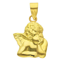Colgante de oro 18 kts angelito