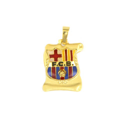 Penjoll escut F.C.Barcelona or 18 kts