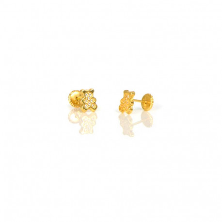 Arracades or groc 18 kts os