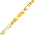 Pulsera nomeolvides oro 18 kts hombre
