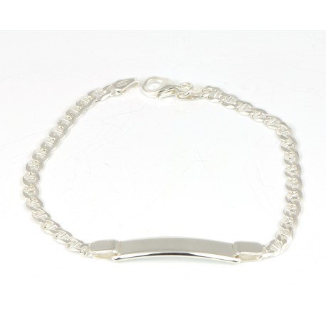 Pulsera para bebé oro 18 kts con motivo reloj