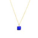 Collaret cuars blau or 18kts