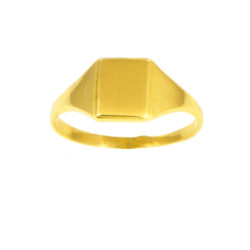 Anillo oro 18 kilates sello