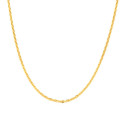 Cadena de oro 18 kts forzada maciza