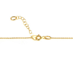 Gargantilla oro amarillo 18kts rombo