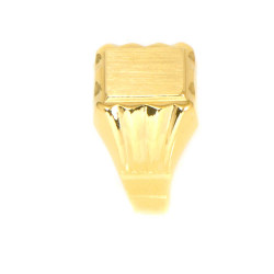 Anillo oro  18 kilates sello
