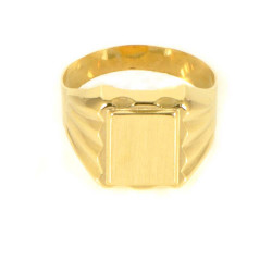 Anillo oro  18 kilates sello