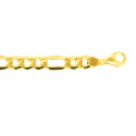 Pulsera nomeolvides oro 18 kts hombre 3X1