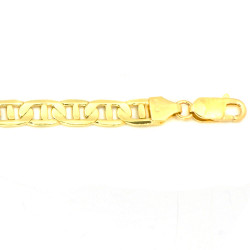 Pulsera nomeolvides oro 18 kts hombre