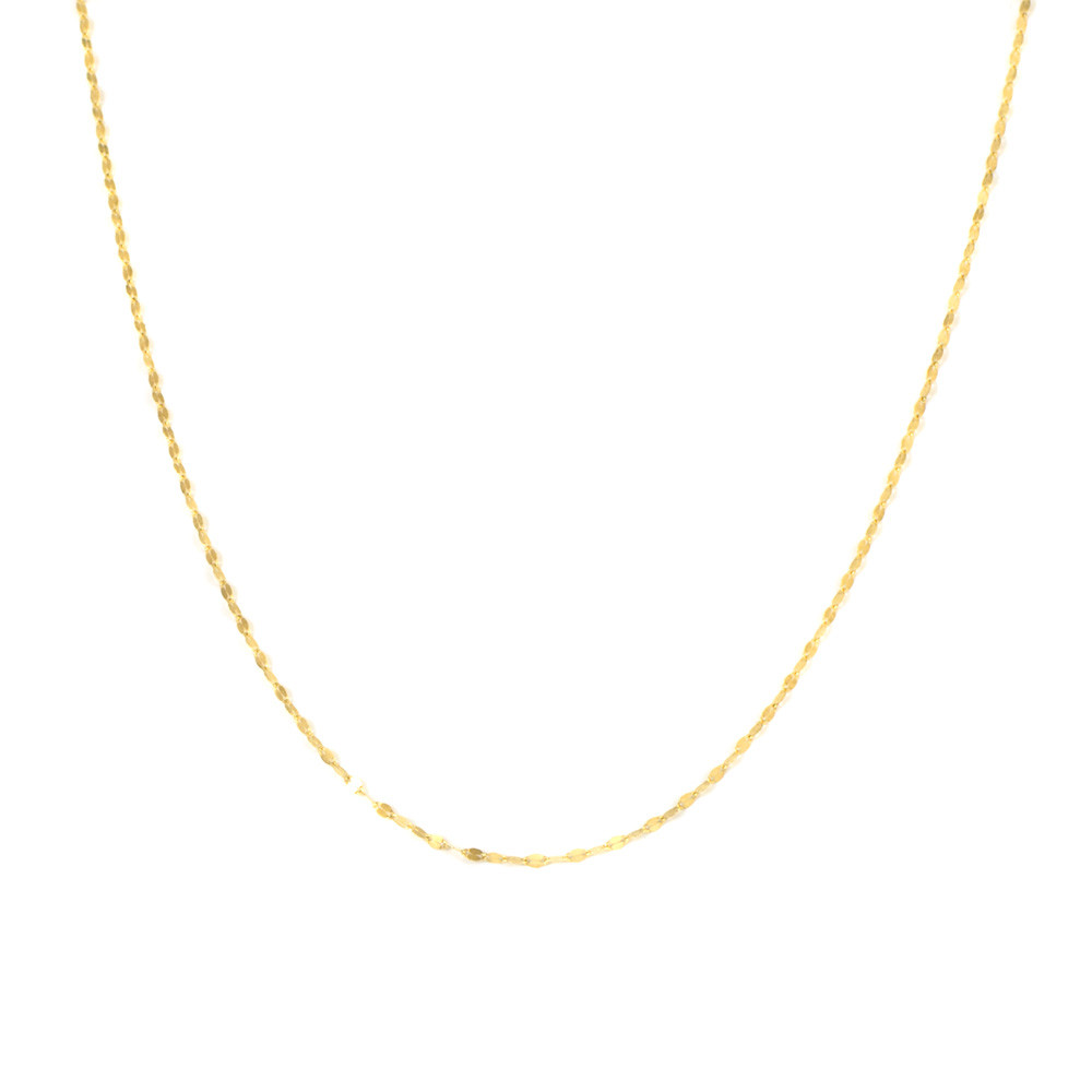 Cadena de oro 18 kts calabrote maciza