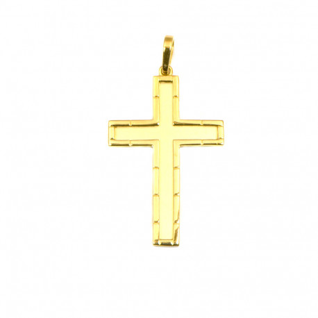 Cruz oro 18 kts lisa