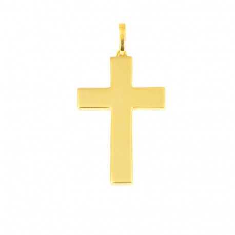 Cruz oro 18 kts lisa