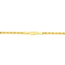 Cordó d'or 18 kts semi massís 2.7 milímetres