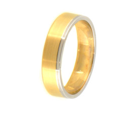 Alianza de oro bicolor
