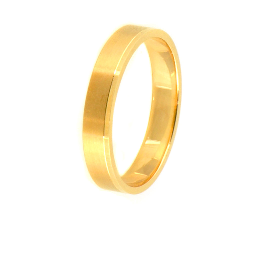 Alianza de oro amarillo
