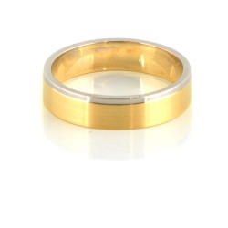 Alianza de oro bicolor