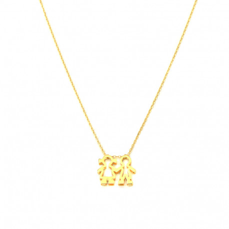 Collaret or 18kts nens