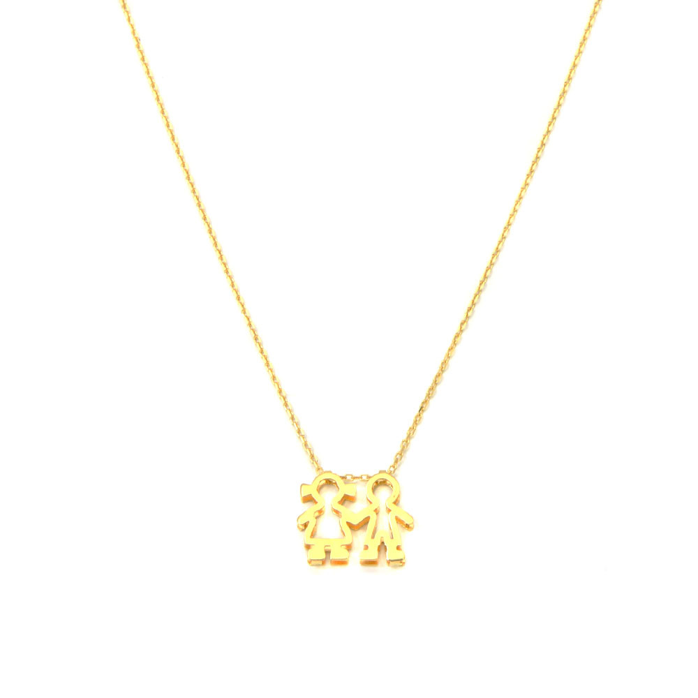 Collaret or 18kts nens