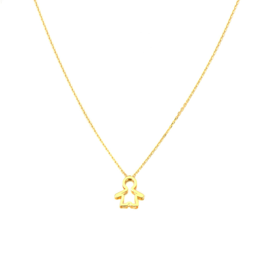 Gargantilla oro 18kts niño