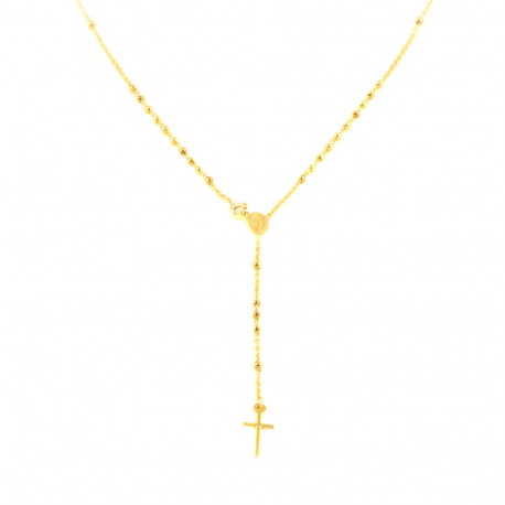 Gargantilla rosario oro 18kts