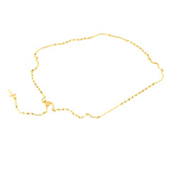 Collaret rosari or 18kts