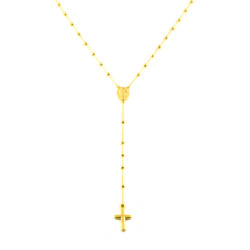 Gargantilla rosario oro 18kts