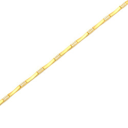 Polsera or blanc 18 kts circonitas dona