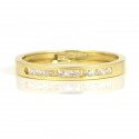 Anillo oro 18 kilates circonitas