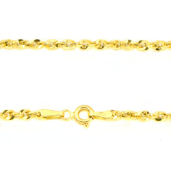 semi cordó d'or 18 kts semi massís