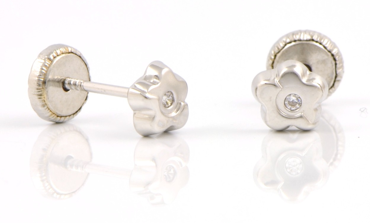 Pendientes de oro blacon circonitas