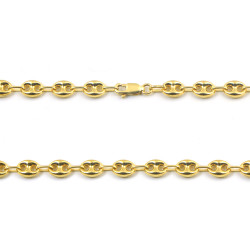 Cadena d'or 18 kts Calabrote