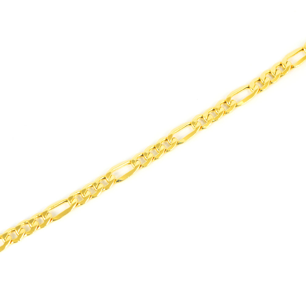 Pulsera oro 3x1 hombre18 kts