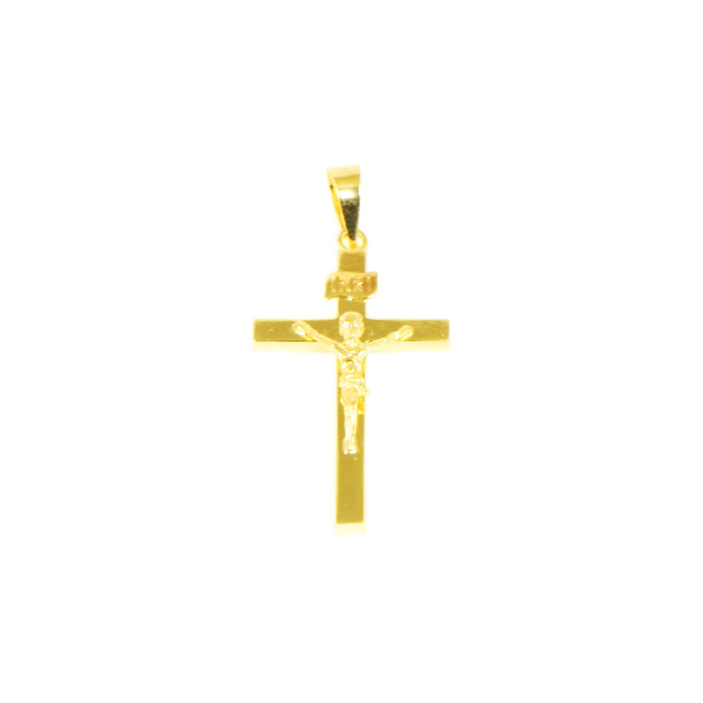 Cruz oro 18 kts cristo