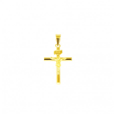 Cruz oro 18 kts cristo