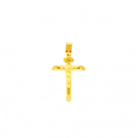 Cruz oro 18 kts cristo