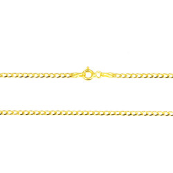 Cadena de oro 18 kts barbada maciza