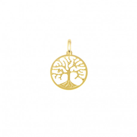 Colgante de oro 18 kts arbol de la vida