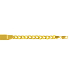 Pulsera nomeolvides oro 18 kts hombre