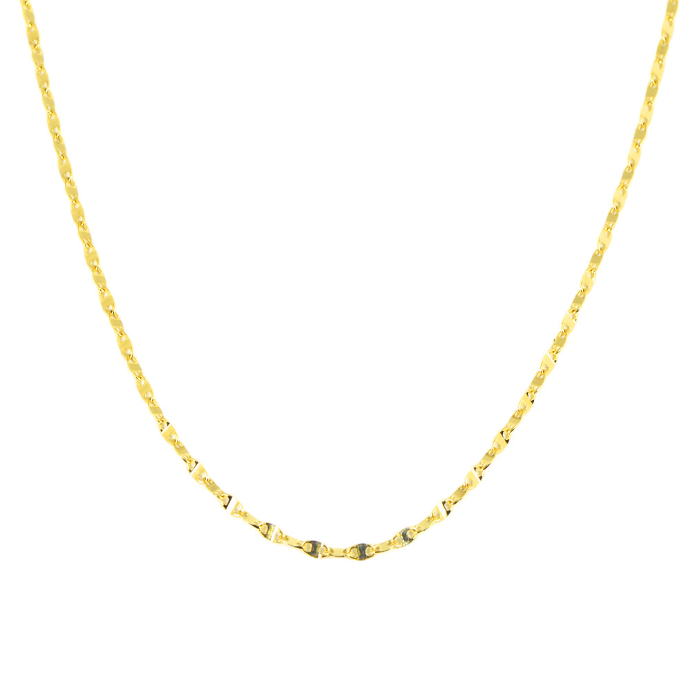 Cadena de oro 18 klts calabrote maciza