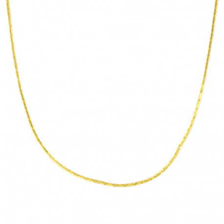 Cadena d'or 18 kts de 0.8 mil·límetres