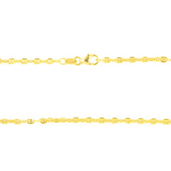 Cadena d'or 18 kts 3 milímetres