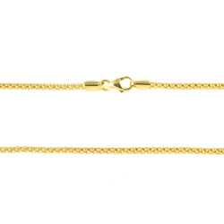 Cadena d'or 18 kts de 1.8 mil·límetres