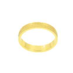 Alianza de oro amarillo