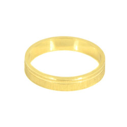 Alianza de oro amarillo