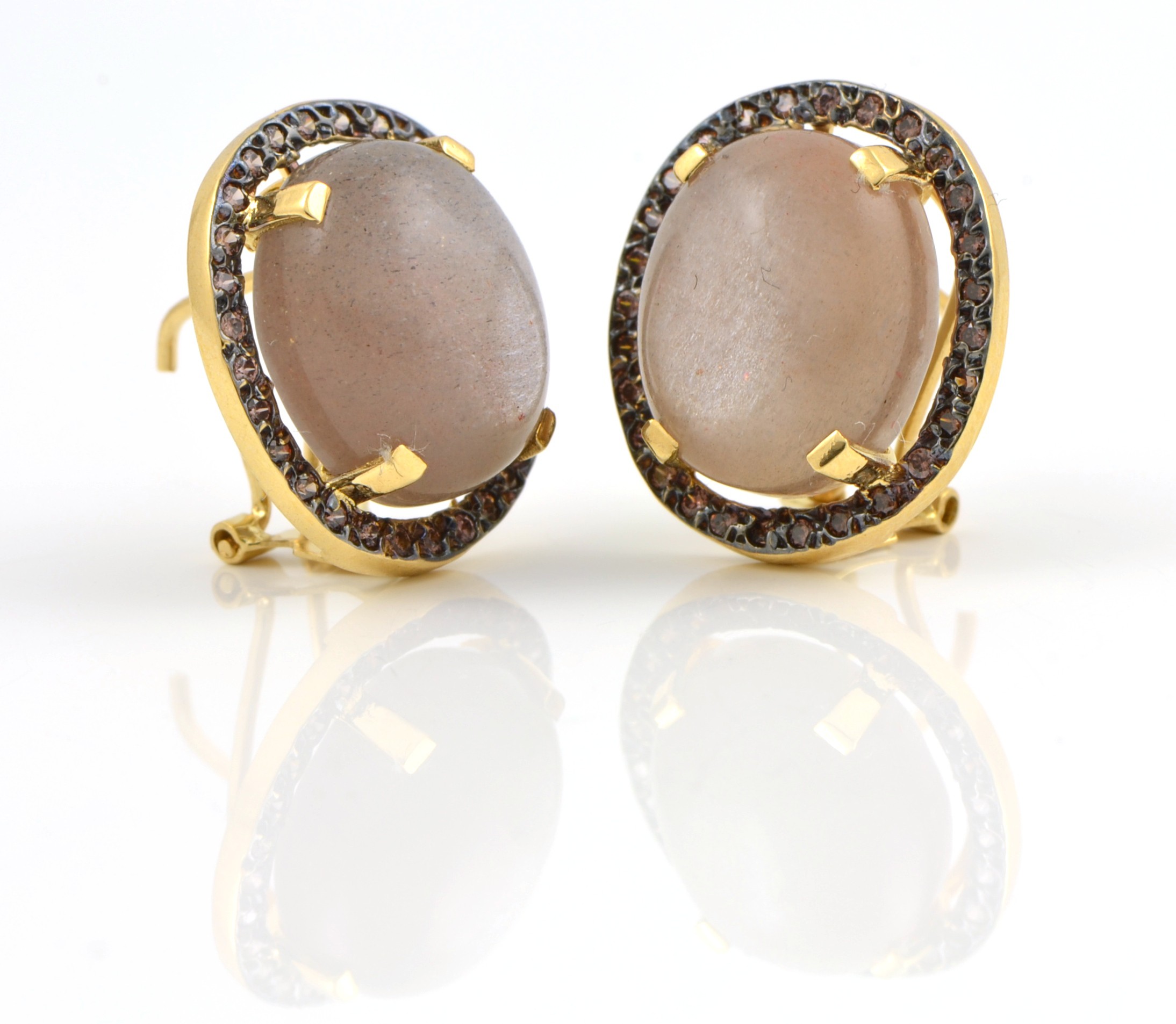 Pendientes de novia con 6 diamantes